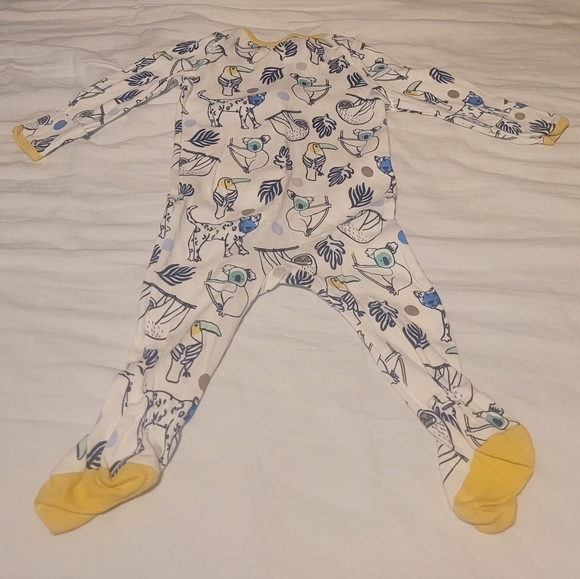 Baby boys Set of 3 footed pajamas - Picture 8 of 10